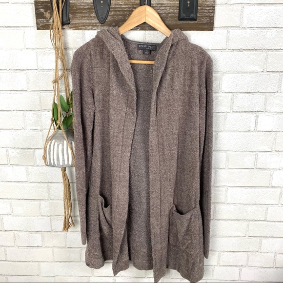Barefoot Dreams Cozy chic lite Hooded Cardigan XS - Picture 4 of 10